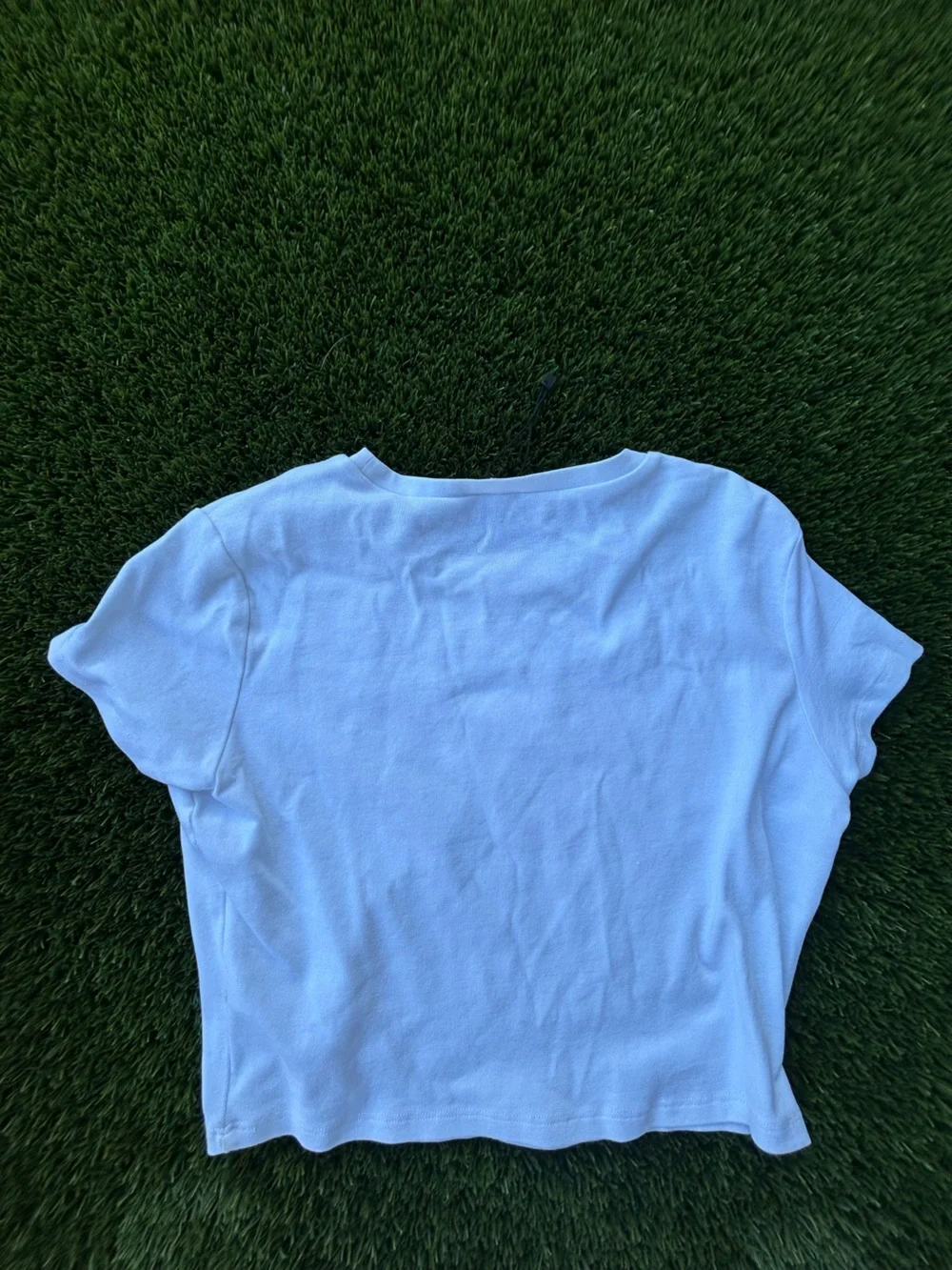 Garage White Kids Tee with Red 